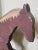 Folk Art Americana Painted Horse Solid Wood Figurine For Sale - Image 4 of 11