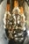 Platinum 19th Century Gas Pendant With Pyrex Cloche For Sale - Image 8 of 11