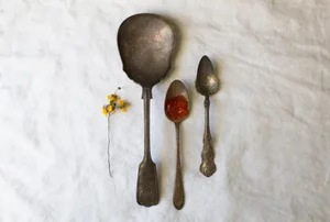 Yellow Flowers and Red Jam by Curtis Speer Print, 40" x 60"