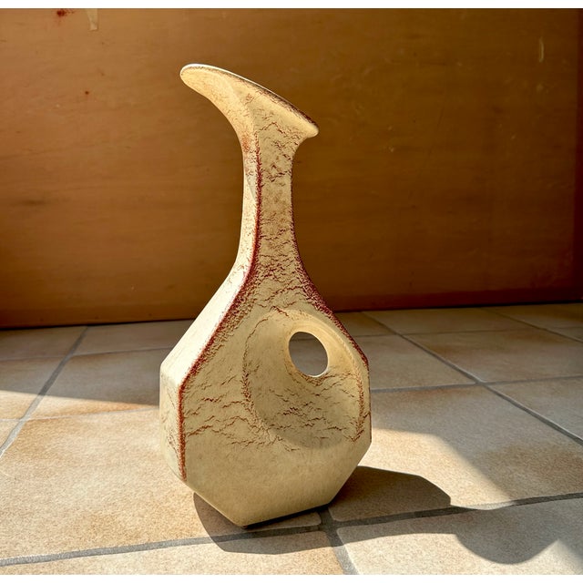 Large Sculptural Ceramic Art Vase by Roberto Rigon for Bertoncello, 1960s For Sale - Image 13 of 13