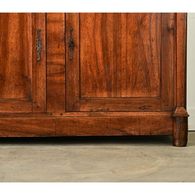 French 19th Century Empire Style Walnut Buffet For Sale In Baton Rouge - Image 6 of 12