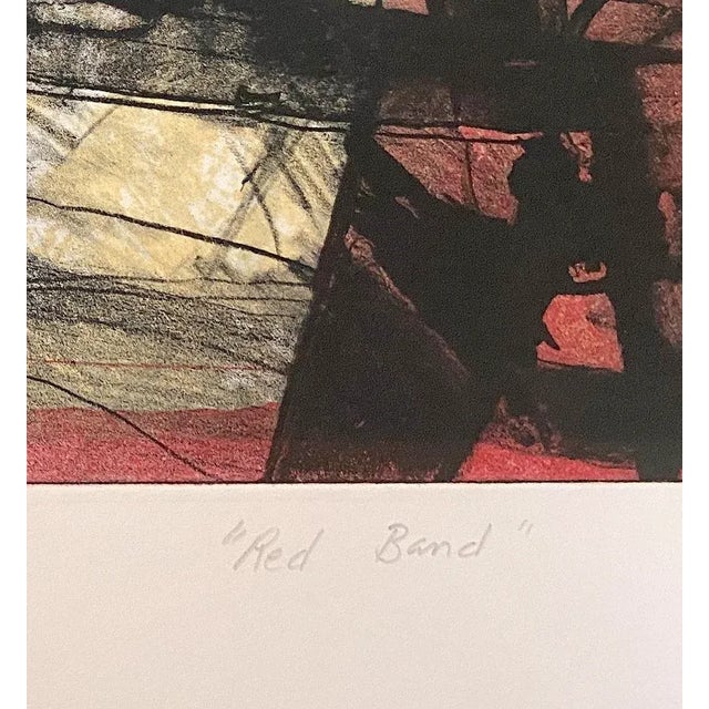 Master Printer Dan Welden enjoys experimentation. This vitreograph is an example of that. It is signed, titled and...