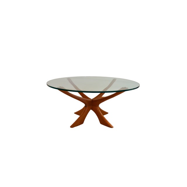 1960s Danish T118 Teak and Glass Coffee Table by Illum Wikkelsø, 1960s For Sale - Image 5 of 5