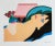 1990s After Tom Wesselmann "Monica With Tulips" Pop Art Serigraph For Sale - Image 6 of 6