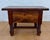 1930s Spanish Carved Wood Side Table With Geometric Decoration and Spiral Legs For Sale - Image 9 of 13