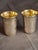 Religious Antique Russian 84 Silver Kiddush Cups Pair Heirs of Zakhoder Kiev 1908-1917 For Sale - Image 3 of 16