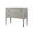 Neoclassical Pair of Gustavian Grey Painted Dressers For Sale - Image 3 of 4