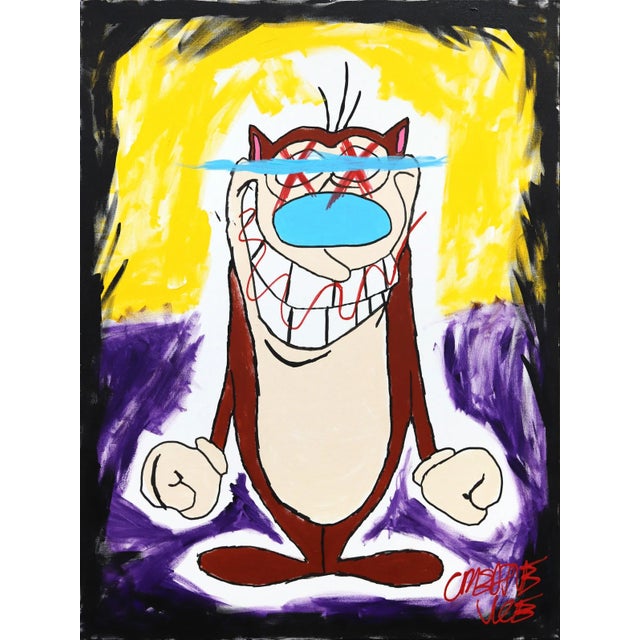 "Wubba Wubba" Original Artwork by Randy Morales For Sale - Image 10 of 10