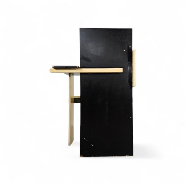 Old Berlin chair / Berlijnse Stoel / Gerrit Rietveld / Signs of repair ( 2 screws ) No marks found House clearance item...