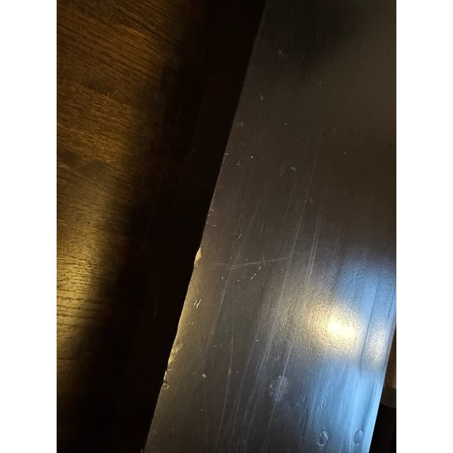 Wood Reclaimed Brazilian Peroba Rosa Wood Queen Bed For Sale - Image 7 of 7