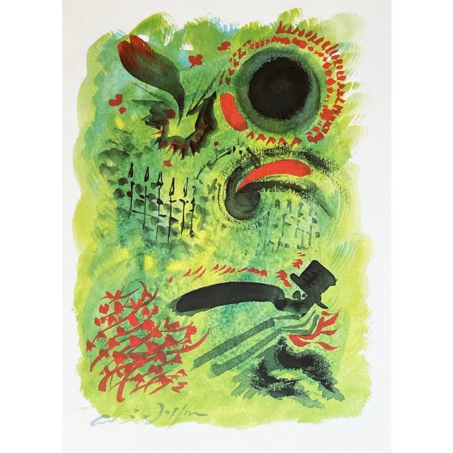 1970 Andre Masson Print Aurelia 7 For Sale