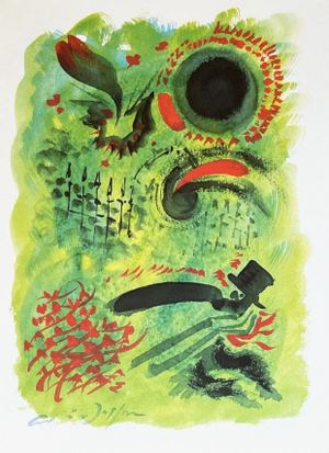 1970 Andre Masson Print Aurelia 7