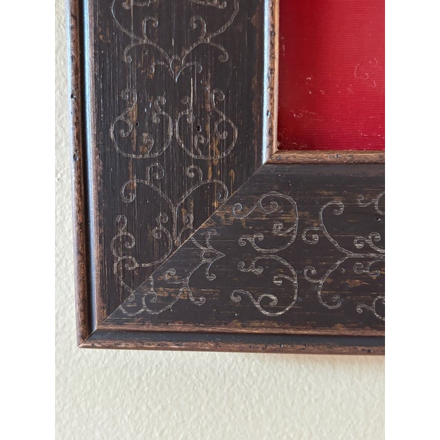 Late 19th Century Framed Set of Kama-Sutra Art - Set of 2 For Sale - Image 9 of 10