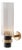 Magda I Wall Lamp in Brass with Aluminum and Fluted Glass by Marine Breynaert For Sale