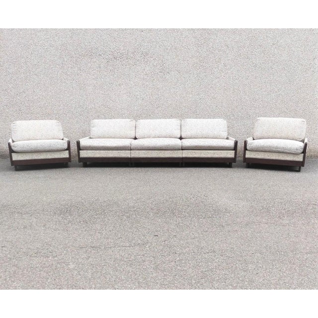 No. 920 Lounge Chairs and Modular Sofa by Afra and Tobia Scarpa for Cassina, 1960s, Set of 5 For Sale - Image 15 of 15
