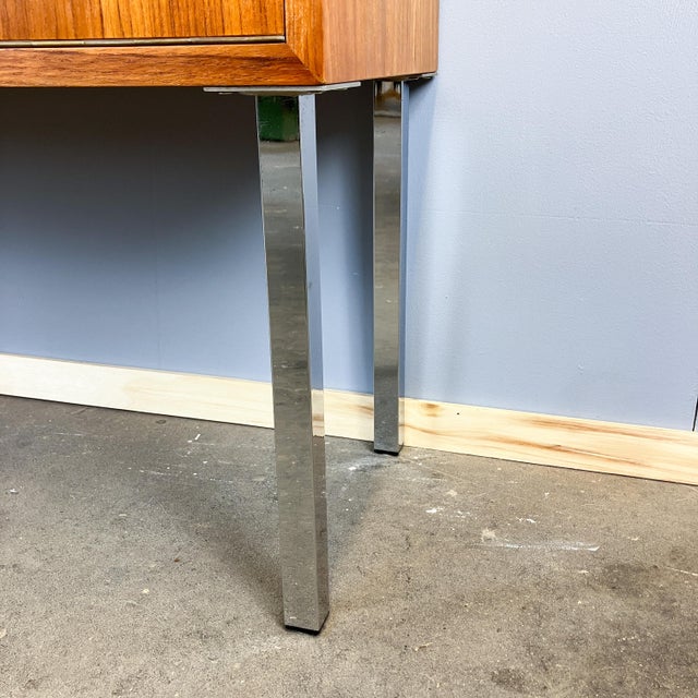 Small Bar Cabinet in Teak, 1960s For Sale - Image 9 of 12