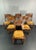 French Farmhouse Turned Wood and Rush Dining Chairs in the style of Charles Dudouyt, 1950s, Set of 6 For Sale - Image 6 of 18