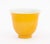 Chinese Chinese Yellow Glazed Porcelain Tea Bowls, 4 For Sale - Image 3 of 8