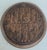Metal Vintage Persian Hand-Worked Copper Repoussé Wall Charger With Achaemenid Royal Court Scene For Sale - Image 7 of 8
