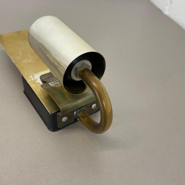 Vintage Amber Glass Wall Light by Helena Tynell for Glashütte Limburg, 1970s For Sale - Image 17 of 18