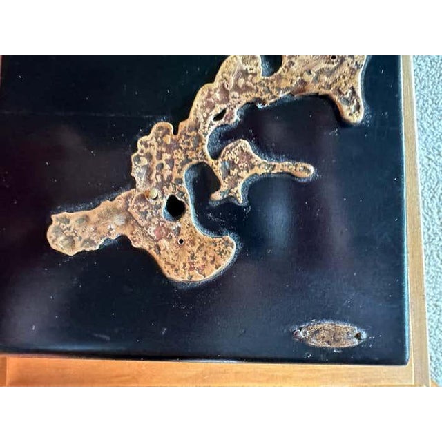 Wood Cheeky Child Bronze Statue on Square Base by Curtis Jere For Sale - Image 7 of 7