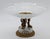 Antique Glass Tazza With Brass Attendants and Neoclassical Base For Sale - Image 4 of 10