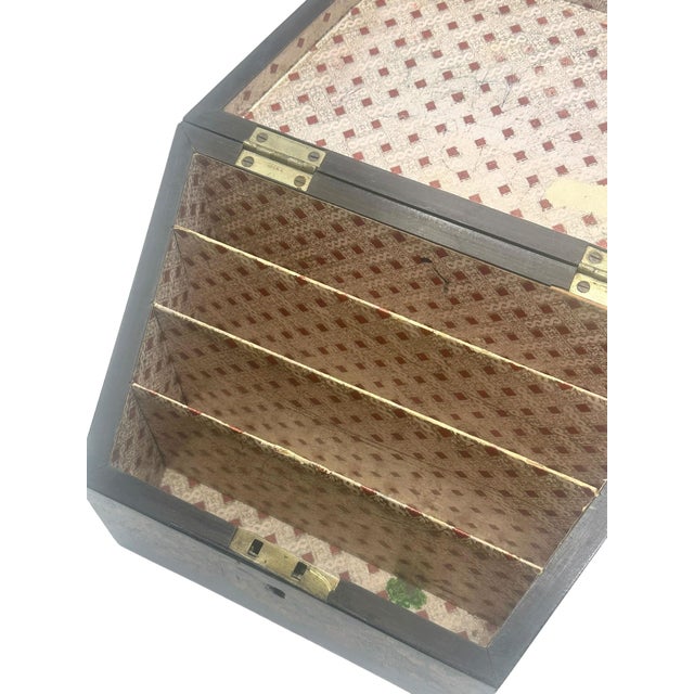 Mid 19th Century 19th Century Tunbridge Style Correspondence Box For Sale - Image 5 of 7