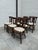 Set of 7 antique directoire chairs, including 2 armchairs and 5 side chairs. Originally purchased as a set in a New...
