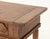 1920s 1920s Italian Walnut Three-Drawer Library Table With Turned Legs & H-Stretcher For Sale - Image 5 of 5