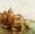 Alfred Pollentine, Grand Canal, 1877, Antique Oil Painting, Framed For Sale - Image 7 of 18
