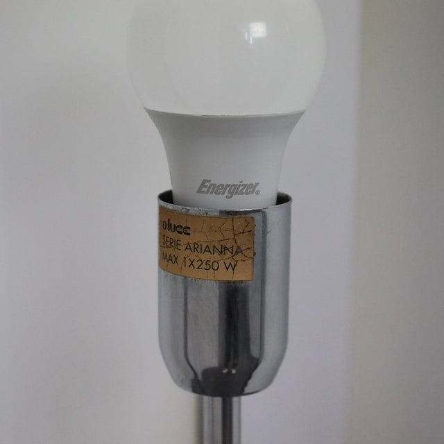 Arianna Floor Lamp by Bruno Gecchelin for Oluce, Italy, 1970s For Sale - Image 9 of 10