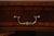 Maitland Smith Leather Top Mahogany Kidney Shape Desk For Sale - Image 12 of 18