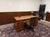 About this Classic English Desk with Brown Leather Classic and Elegant | Antique desks in English, Classic and...