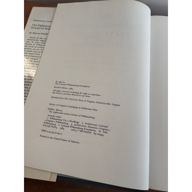 Late 20th Century Williamsburg Virginia Hardcover Book Bundle, Set of 3 For Sale - Image 13 of 17