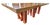 Executed in richly figured Cherry hardwood the expansive eight-foot table is constructed with a substantial plank top,...