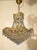 Hollywood Regency Large Hollywood Regency Crystal Chandelier, Italy, 1965-1975 For Sale - Image 3 of 6