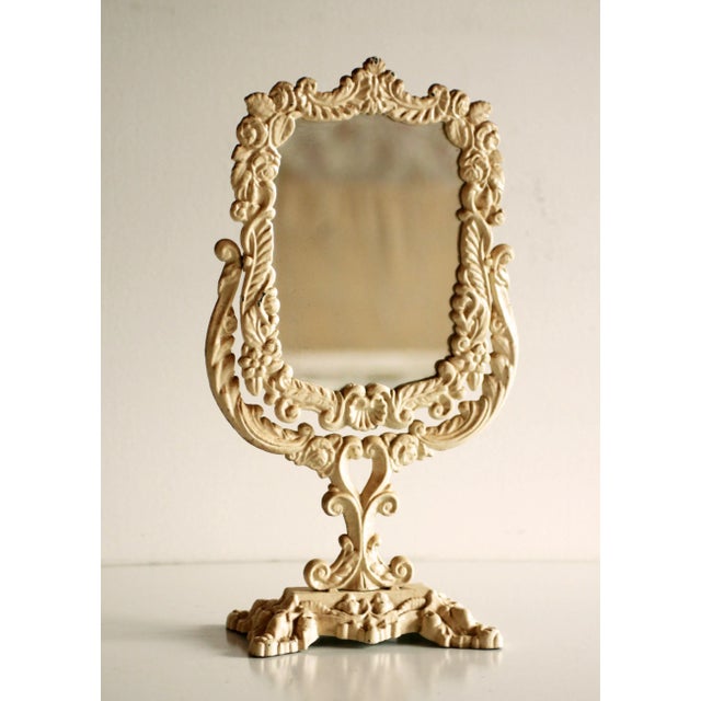 Vintage Cast Iron Vanity Mirror Ornate Mirror Ideas