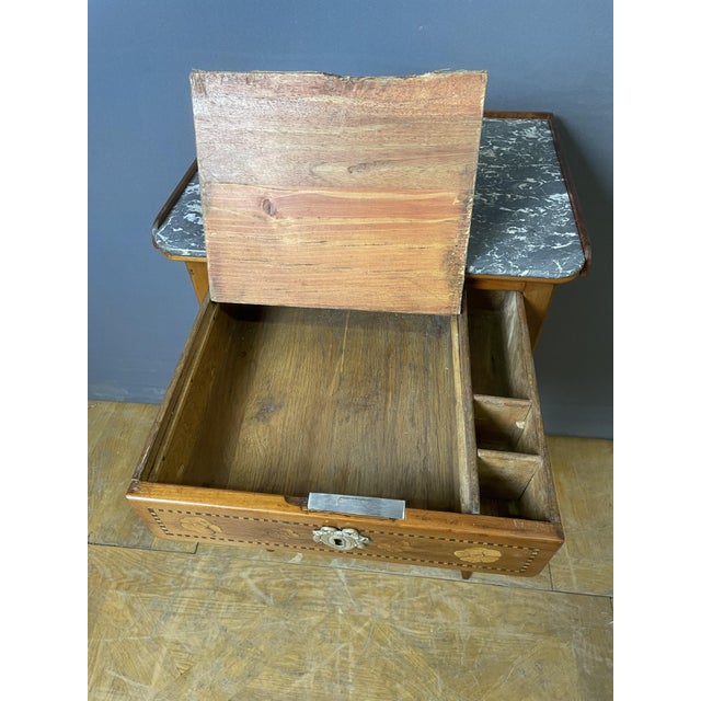 Louis XV Cherrywood Side Table with Drawers For Sale - Image 5 of 8