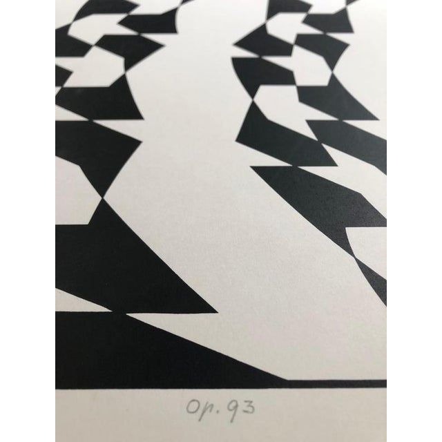 Hans Hinterreiter, Opus 93, 1977, Paper For Sale - Image 4 of 7