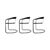 Leather Chairs from Arrben, Set of 3 For Sale