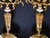 19th C French Louis XVI Bronze Crystal Clock Set 3Pc For Sale - Image 14 of 17