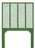 Liam Headboard Twin - Bright Green For Sale