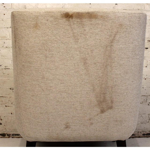 Cream Bucket Lounge Chair For Sale - Image 15 of 15