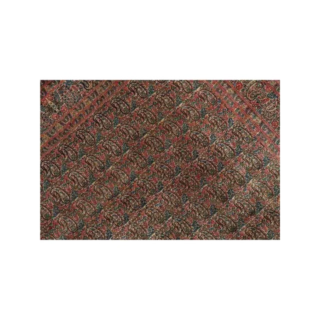1950s 1950s Old Persian Kerman Area Rug 10x12 For Sale - Image 5 of 8