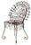 Mid 20th Century Salterini Style Iron Outdoor Garden Chair For Sale In Los Angeles - Image 6 of 10