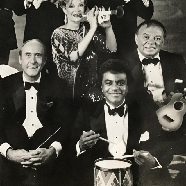 1980s “Friends of Mancini” Signed Photograph by Dudley Moore Tribute to Henry Mancini 1987 For Sale - Image 5 of 11