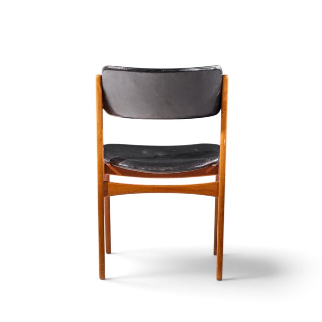 Brown Erik Buch Mid Century Danish Teak Dining Chairs - Set of 6 For Sale - Image 8 of 10