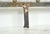 Metal Mid 20th Century Pair of European Hollywood Regency Wrought Iron & Brass Grills For Sale - Image 7 of 10