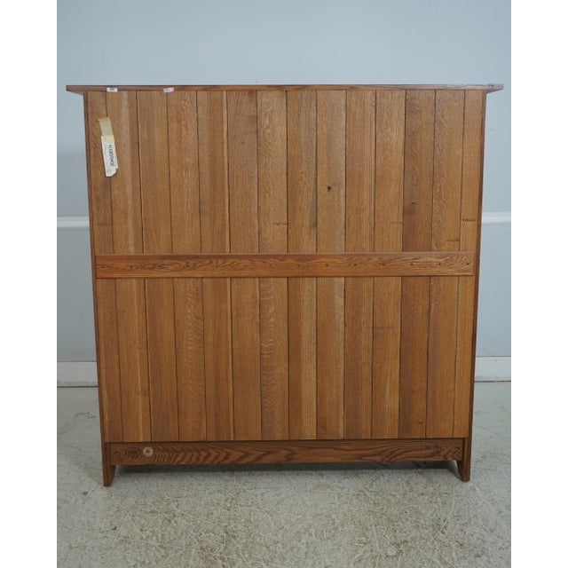 Stickley Mission Oak 2 Door Bookcase For Sale - Image 13 of 15