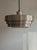 Mid-Century Modern Tiered Aluminum Pendant Lamp with Glass Diffuser, Denmark, 1970s For Sale - Image 3 of 13